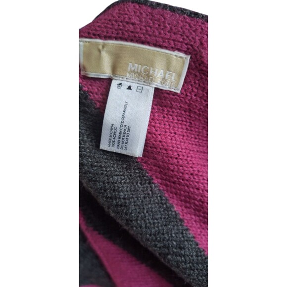 Michael Kors Chevron Stripe Logo Scarf - Picture 7 of 9